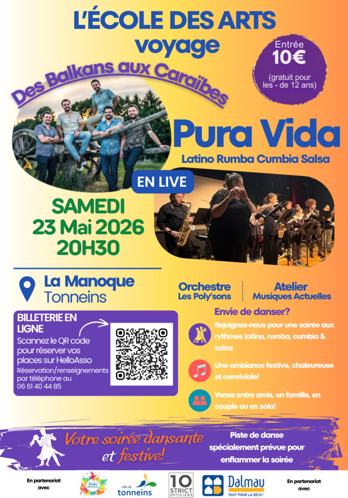 pura vida Tonneins Concert